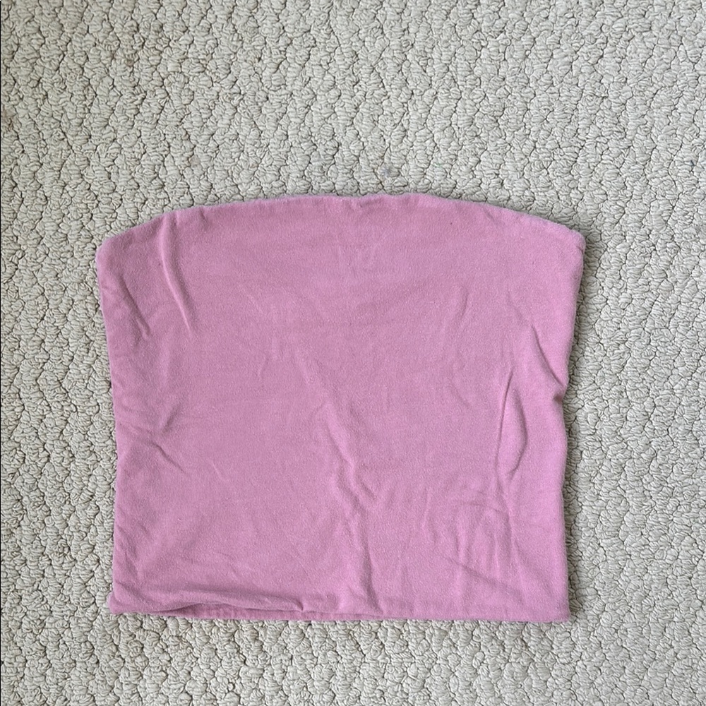Brandy Melville Pink Tube Top